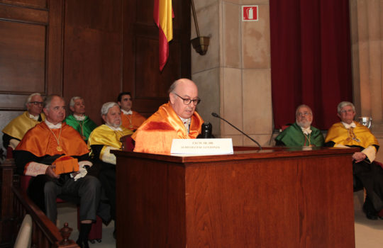 Ingreso del Dr. Aldo Olcese en la Real Academia Europea de Doctores