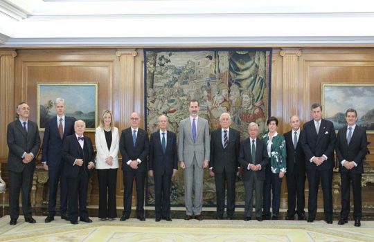 Audiencia con el Rey Felipe VI
