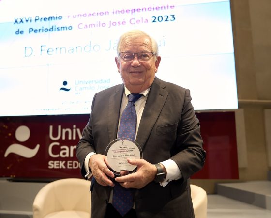 Fernando Jáuregui,  Premio ‘Fundación Independiente’ de Periodismo Camilo José Cela 2023