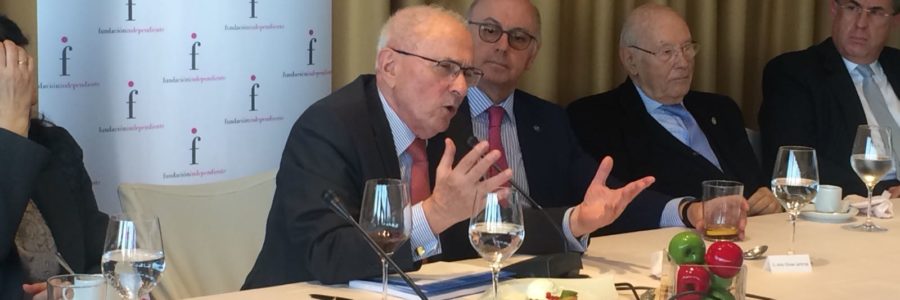 TRIBUNA INDEPENDIENTE D. JOSÉ MANUEL OTERO NOVAS «España va mal porque Occidente va mal»