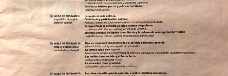I CONGRESO NACIONAL DE LA SOCIEDAD CIVIL