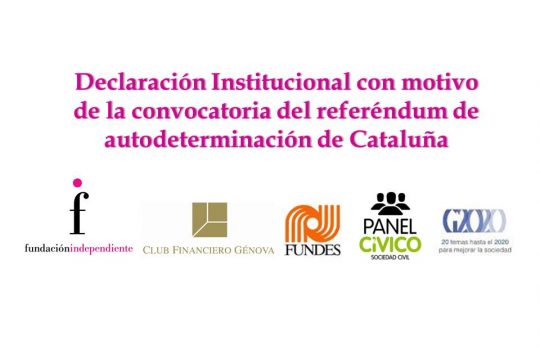 Declaración Institucional