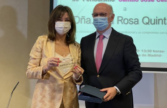 XXIII Premio Fundación Independiente de Periodismo Camilo José Cela