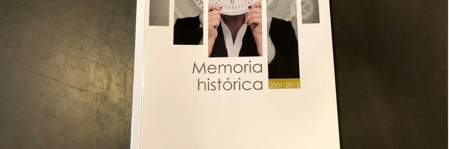 LIBRO «MEMORIA HISTÓRICA» 2001-2015 Comisión Nacional para la Racionalización de los Horarios Españoles