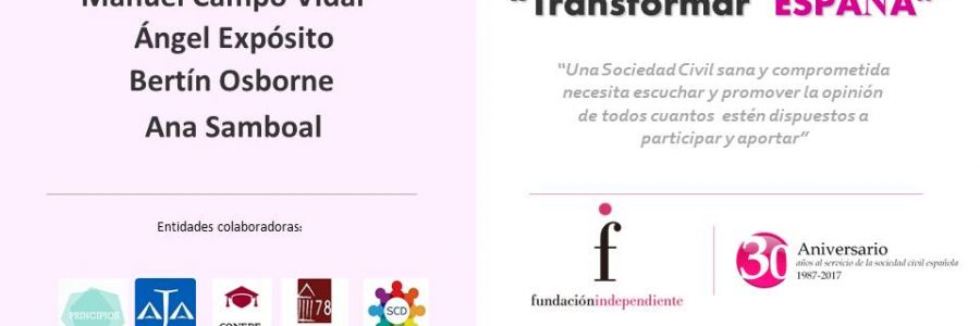 “Transformar España” Tribuna Abierta