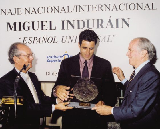 MIGUEL INDURÁIN «ESPAÑOL UNIVERSAL» 2002