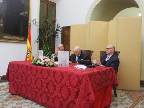 Presentación libroHOMENAJE UNIVERSAL AL IDIOMA ESPAÑOL en el Consejo de Estado