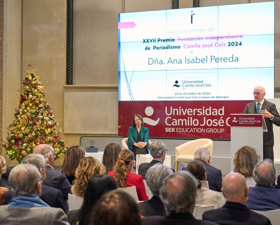 ANA ISABEL PEREDA, DIRECTORA DE EXPANSIÓN, XXVII Premio “FUNDACION INDEPENDIENTE” de PERIODISMO CAMILO JOSÉ CELA 2024